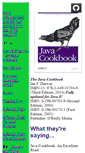 Mobile Screenshot of javacook.darwinsys.com